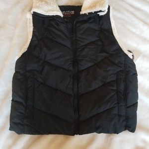 NWT Pao SPORTS vegsn down & Shearling vest L